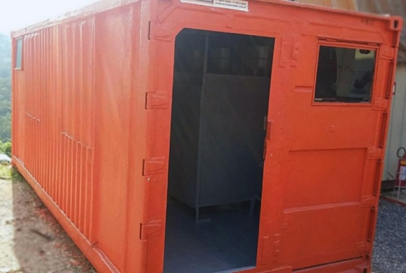 Alugar Container para Almoxarifado Preço Vinhedo - Alugar Container Almoxarifado