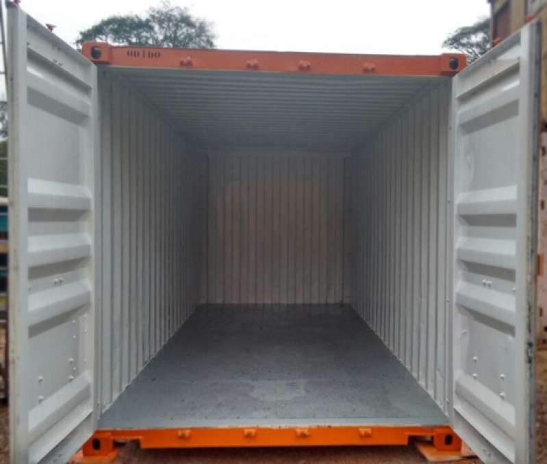 Aluguel de Container para Depósito Preço Bertioga - Container Depósito