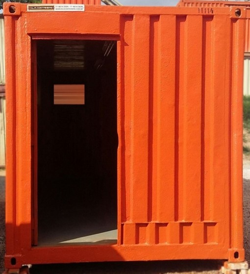 Container para Construção Civil para Alugar Rio Claro - Locação de Container para Construção Civil