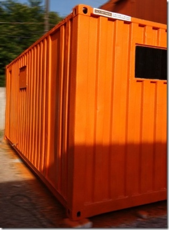 Container para Obras de Construção Civil Ibirapuera - Container para Guardar Material de Construção