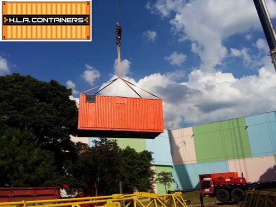 Içamento de Container em Articulado Caieiras - Suspensão de Container com Caminhão Carga