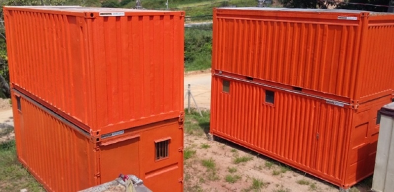 Locação de Containers Preço Amparo - Locação de Container com Ar Condicionado