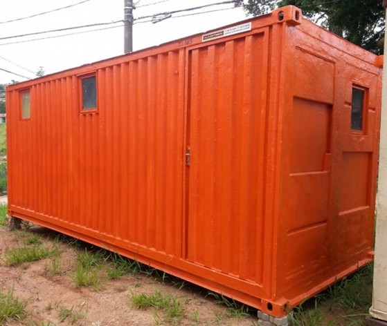 Locar Container com Banheiro Liberdade - Locação de Container