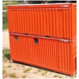 alugar containers Saúde