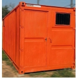 aluguel de container sanitário valor Parque São Rafael