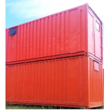 container de almoxarifado Vila Esperança