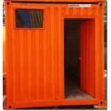 container para obras de construção preço Suzano