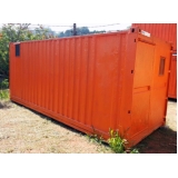 containers almoxarifado Santa Isabel