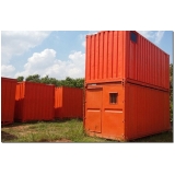 containers para obras de construção civil Louveira